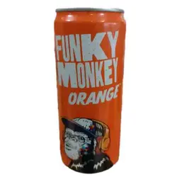 نوشابه انرژی زا  FUNKY MONKEY ORANGE  فانکی مانکی 330 میل