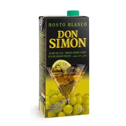 آبمیوه طبیعی اسپانیایی دان سایمون Don Simon MOSTO  آب انگور سفید 1 لیتر