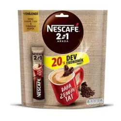 کافی میکس نسکافه Nescafe 2 In 1 اورجینال 2 در 1 بسته 20 عددی