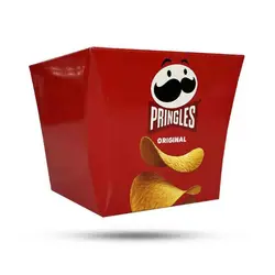 چیپس انگلیسی پرینگلز Pringles Original با طعم گوجه  165 گرم