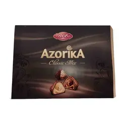 شکلات کادویی آ ب کا آزوریکا اوکراینی Azorika АВК با چند طعم متفاوت 142 گرم