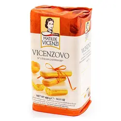 بیسکوییت ترامیسو (لیدی فینگر) سنتی ایتالیا ماتیلدا ویچنزی MATILDE VICENZI vicenzovo وزن 400 گرم (کم تاریخ)