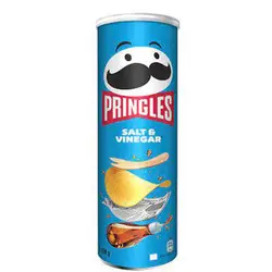 چیپس پرینگلز PRINGLES SALT & VINEGAR با طعم سرکه نمکی 165 گرم (کم تاریخ)