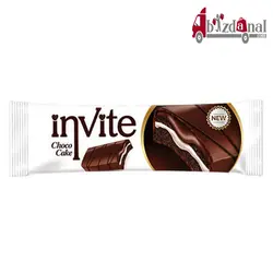 کیک شکلاتی اینوایت invite Choco Cake با کرم شیری وزن 33 گرم