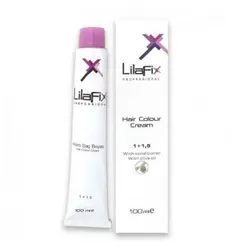 رنگ مو لی لافیکس LilaFix Haarfarben Blauschwarz شماره 1.1 رنگ مشکی پرکلاغی