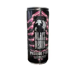 نوشیدنی انرژی زا بلک برن Black Bruin Passion Fruit با طعم پشن فروت 250 میل