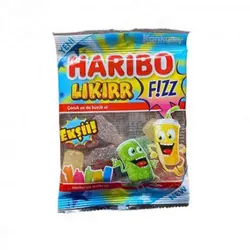پاستیل هاریبو  Haribo Likirr پاستیل شکری 80 گرم