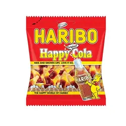 پاستیل هاریبو  Haribo Happy Cola با طعم نوشابه 80 گرم