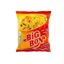 نودل بیگ بون Big Bon Chicken & Sauce با طعم مرغ و سس سالسا 75 گرم