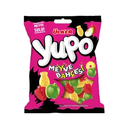پاستیل اولکر یوپو ULKER Yupo MEYVE BAHCESI مدل میوه ای 80 گرم