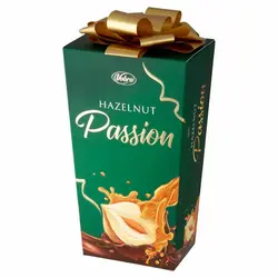 شکلات هدیه لهستانی Vobro HAZELNUT Passion با مغز و کرم فندقی 196 گرم