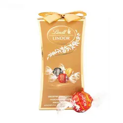 شکلات کادویی لهستانی لینت مدل لیندور پیلار Lindt Lindor مخلوط 75 گرم