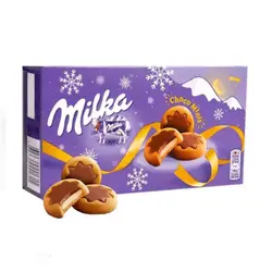 بیسکویت سوئیسی چوکو مینی استار میلکا Choco Mini Stars وزن 150 گرم