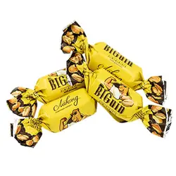 شکلات مستر بیگویین ای بی کا ABK Mr Biguin  بامغز بادام زمینی و کارامل و شیر شتر