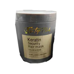 ماسک کراتینه تاپ کندی Top Candy Keratin Security Mask مناسب موهای خشک و آسیب دیده 800 میل