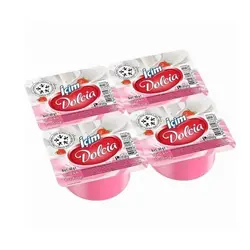 دسر آماده اولکر Ulker İçim Dolcia Strawberry با طعم توت فرنگی 60 گرم
