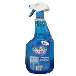 اسپری پاک کننده مورنینگ فرش MORNING FRESH تمیز کننده شیشه و میز 1000 میل