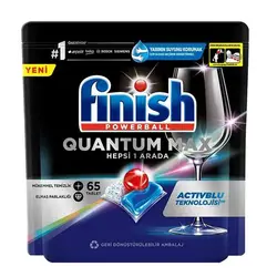 قرص ماشین ظرفشویی finish quantum max فنیش  کوانتوم مکس 65 عددی