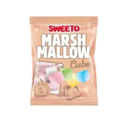 مارشمالو سویتو Sweeto Marshmallow Cube با طرح مکعب 140 گرم