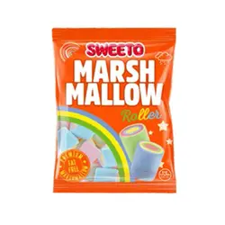 مارشمالو سویتو Sweeto Marshmallow Roller با طرح رول 140 گرم