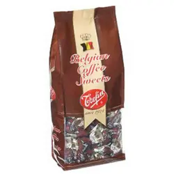 آبنبات بلژیکی ترفین Trefin Belgian Coffee Sweets CAFINA با مفز قهوه  1000 گرم