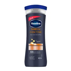 لوسیون بدن مردانه وازلین Vaseline Men Even Tone مناسب پوست نرمال تا خشک 400 میل