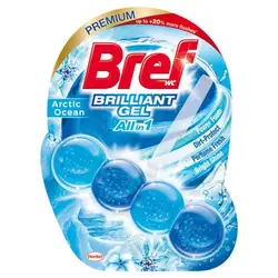 خوشبو کننده و ضدعفونی کننده اتریشی برف ژله ای Bref Arctıc Ocean با رایحه اقیانوس 4 تایی