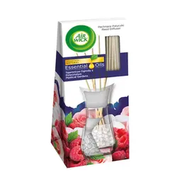 خوشبو كننده بامبو انگلیسی ایرویک Air Wick Secret Gardens با رایحه تمشک و گلها 30 میل