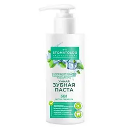 خمیر دندان روسی 5 در 1 بایو  BIO STOMATOLOG حاوی عصاره های طبیعی بابونه، نعناع و اکالیپتوس  150 میل