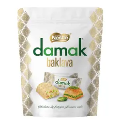شکلات باقلوا داماک نستله Nestle Damak Baklava وزن 126 گرم تاریخ 2024/02/09