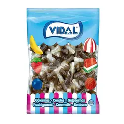 پاستیل اسپانیایی ویدال Vidal Botella Cola Brillo طرح نوشابه 1 کیلو گرم