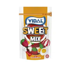 پاستیل اسپانیایی ویدال Vidal Sweet Mix میکس طرح دار 180 گرم