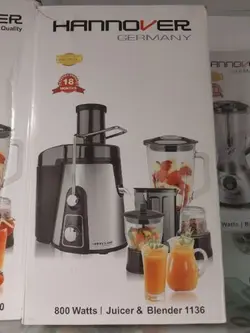 آبمیوه گیری چهارکاره هانوور مدل HANNOVER 1136