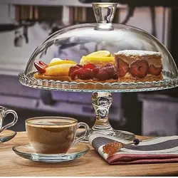 شیرینی _کیک خوری دربدار بلور ترک کد1358