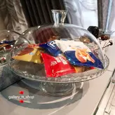 شیرینی _کیک خوری دربدار بلور ترک کد1358