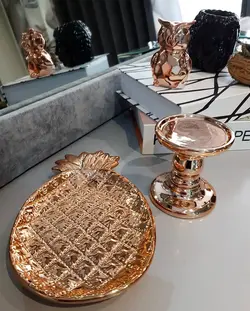 ظرف اناناس _جاشمعی ایکیا_مجسمه جغد وارداتی
