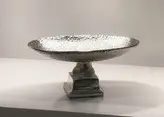 رولت خوری بیضی کوچک سیلور طرح چکش کاری