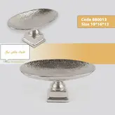 رولت خوری بیضی کوچک سیلور طرح چکش کاری
