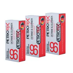 مکمل سوخت و اکتان پتروتکس نانو تکنولوژی و تمیز کننده انژکتور خودرو 300ml بسته 3 تایی