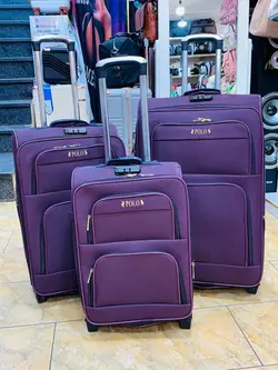 چمدان پارچه ای ۳ تیکه