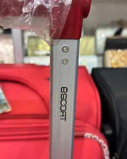 چمدان دو‌تیکه برزنتی زیپ دبل گوردر