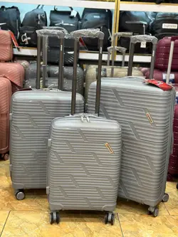 چمدان اسپید زیپ دبل په په نشکن pp طوسی