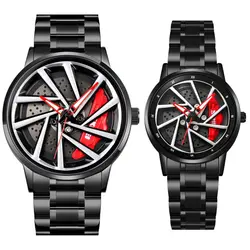 ست ساعت زنانه و مردانه طرح رینگی اسکمی (SKMEI)