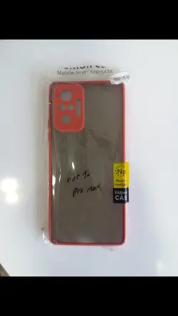 کاور پشت مات دور رنگی با محافظ دوربین شیامی نوت ده پرو مکس NOTE 10 PRO MAX