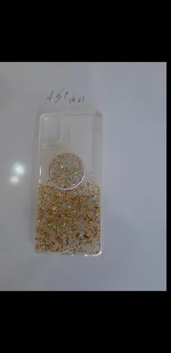 کاور اکلیلی شفاف پاپ سوکت دار  سامسونگ مدل A51 (4G)