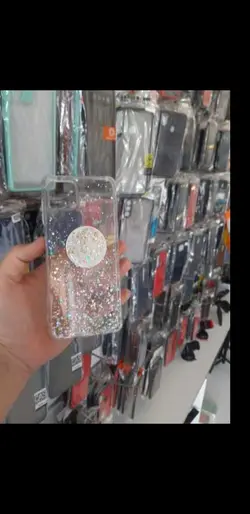 کاور اکلیلی شفاف پاپ سوکت دار با محافظ دوربین سامسونگ A22 4G