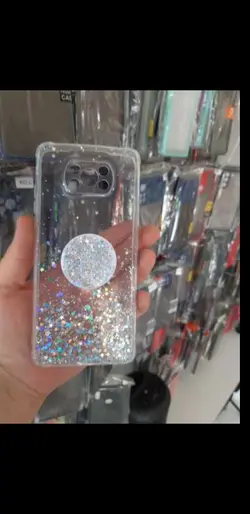 کاور اکلیلی شفاف پاپ سوکت دار شیامی poco X3