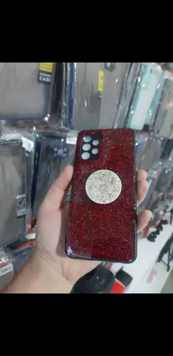 کاور اکلیلی  پاپ سوکت دار با محافظ دوربین سامسونگ A32 (4G)