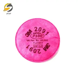 فیلتر ماسک تنفسی P100 3M مدل 2091 | قیمت و خرید فیلتر ماسک تنفسی P100 3M مدل 2091 - سپاس