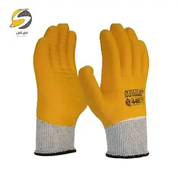دستکش ایمنی لاتکس شیاردار سیگما مدل +446 | قیمت و خرید دستکش ایمنی لاتکس شیاردار سیگما مدل +446 - سپاس